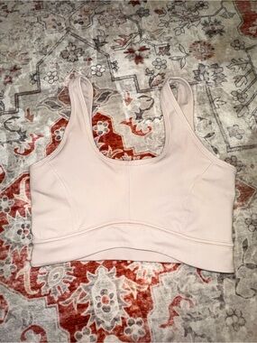 Women's Light Pink Sports Bra - Allfenix
